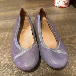 Vionic Spark Carroll Ballet Flats Amethyst/Silver/Pewter/Lilac 7.5